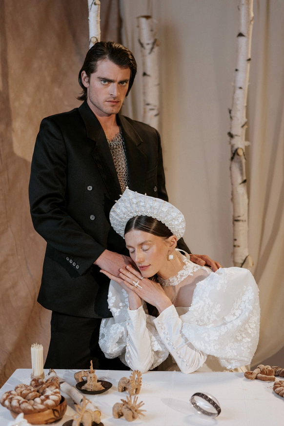 Tandem wedding